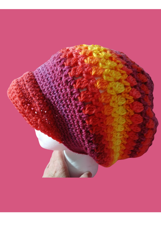 Sunrise Slouchy Hat with Visor